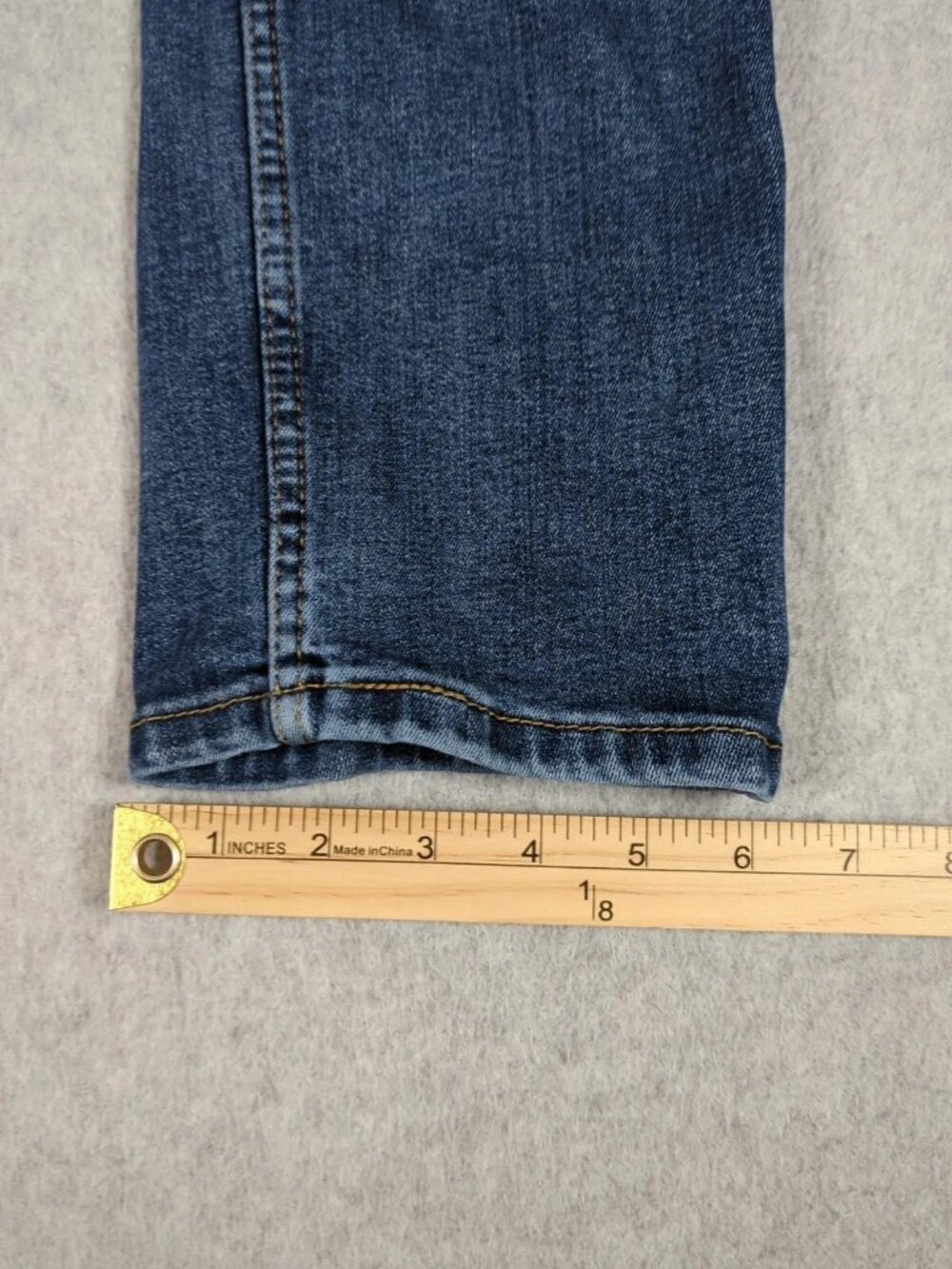 Levi's 511 Jeans Men's 34x34 Blue Denim Slim Fit Medium Wash - Picture 7 of 9